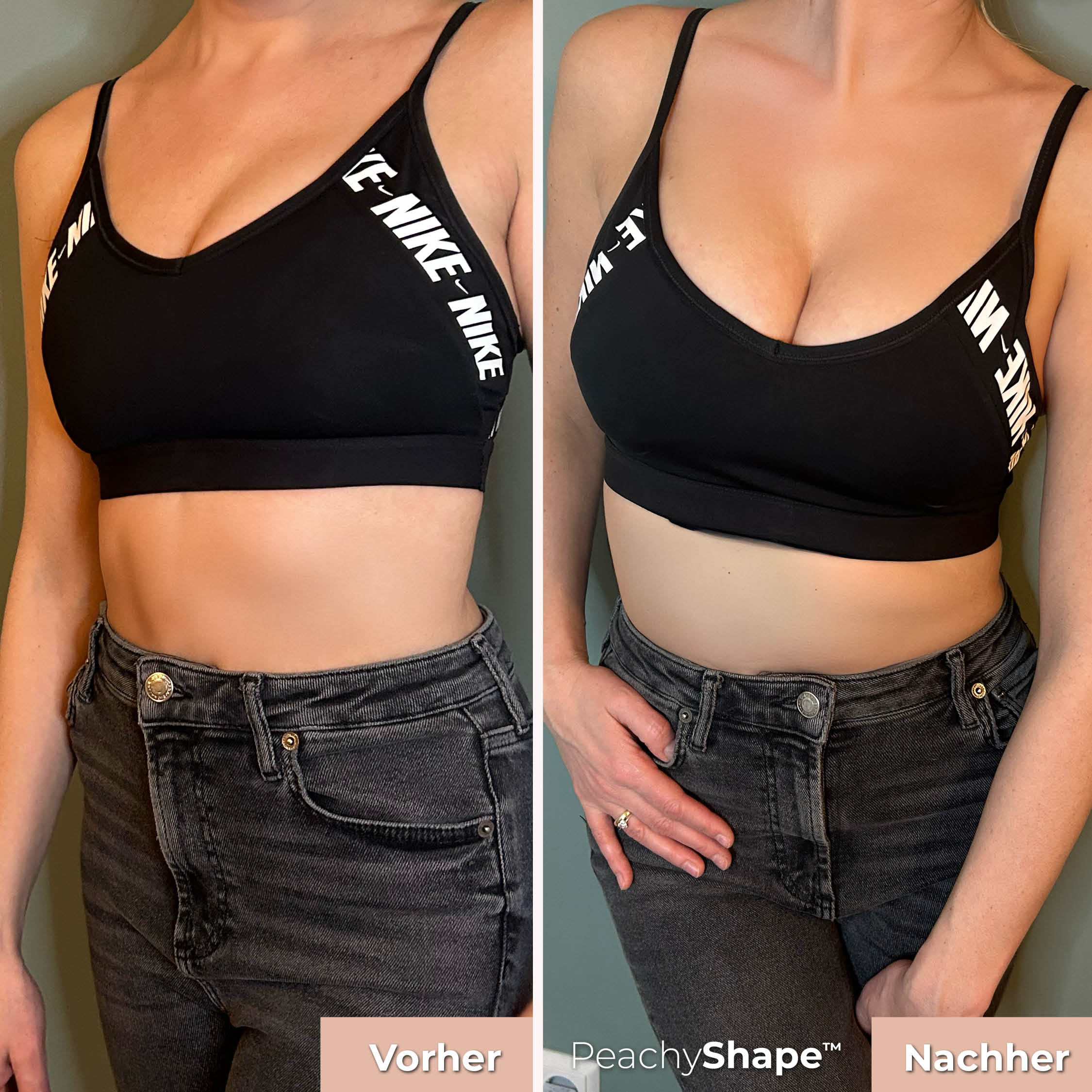 PeachyShape™  - Beidseitig klebende Pushup Nippelcover 2.0